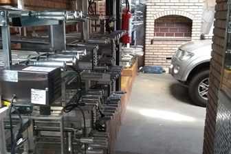 Foto de acessórios para churrasqueiras