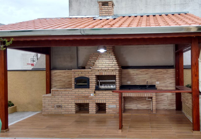 Fotos de churrasqueiras, lareiras, fornos e fogão a lenha