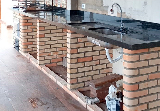 Fotos de churrasqueiras, lareiras, fornos e fogão a lenha